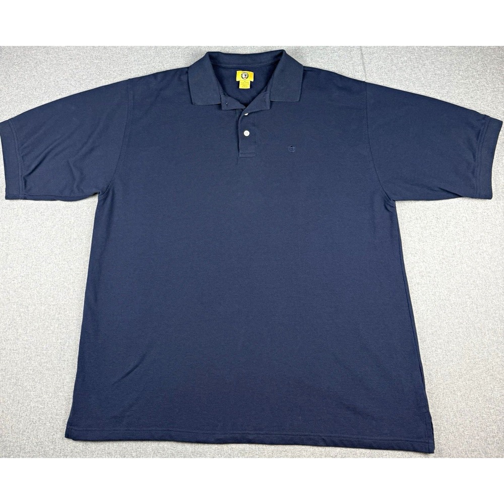 Duck Head 1865 Mens XL Polo Shirt Navy Blue Pique Cotton Embroidered Logo NWOT